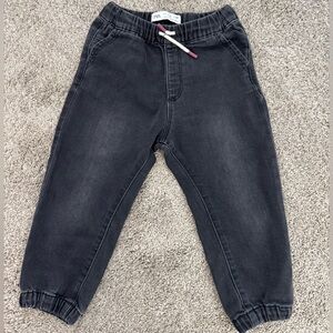Zara Boys Black Joggers Size 2-3